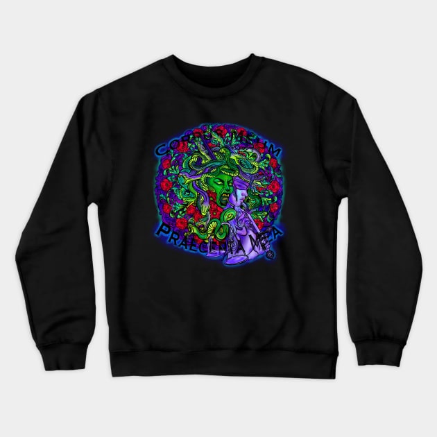 Corpus Meum, Praecepta Mea Crewneck Sweatshirt by Tori Jo